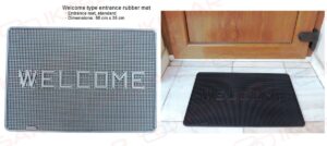 Welcome típusú gumi-lábtörlő - Ikosar